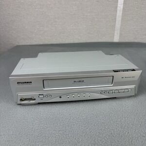 Sylvania VCR C6240VF DA-4Head Digital Tracking VHS 19 Micron Head Tested